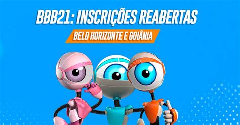 Installieren sie die neueste version der vote em todos os paredões do bbb21 e escolha quem você quer que seja o grande campeão. BBB21: Inscrições em Belo Horizonte e Goiânia estão ...