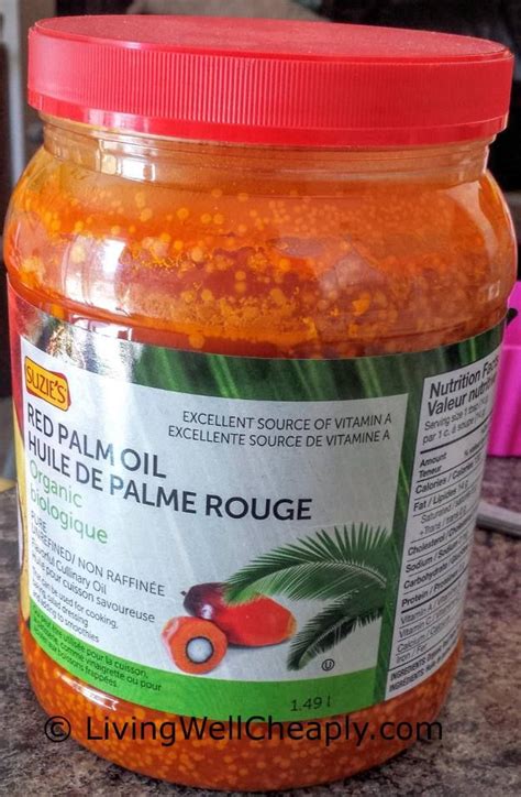 When doing pet food comparisons, it's extremely difficult to compare apples to. Suzie's Organic Red Palm Oil at Costco: Product Review ...