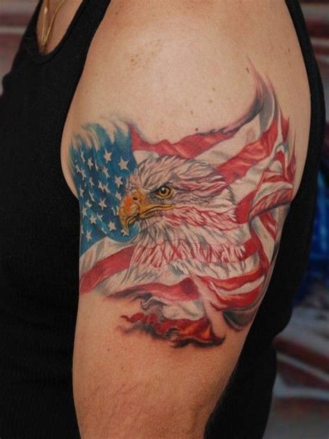 They are usually on full display, inked in body parts easily seen by everyone. 85+ Best Patriotic American Flag Tattoos — I Love USA (2019)