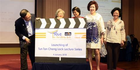 The first three mca presidents, tun tan cheng lock, tun dr. TCLC UTAR