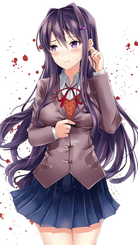 Lift your spirits with funny jokes, trending memes, entertaining gifs, inspiring stories, viral videos, and so much. Yuri DDLC Phone Wallpapers - Wallpaper Cave