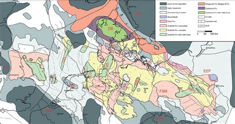 Europe wall maps austria maps www.netmaps.at belgium maps. 3.11. Subcrop map of the base Stuttgart unconformity ...