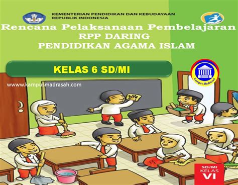 Rpp pai kelas iii sd semester 1 dan 2. RPP Daring 1 Lembar Mapel PAI Kelas 6 SD/MI Kurikulum 2013 Revisi 2020