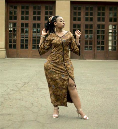 The hips seem to speak a language that only the eyes can understand, just in case you wanted to see whether the hips were real. Mpho Khati, this month trending African designs - The ...