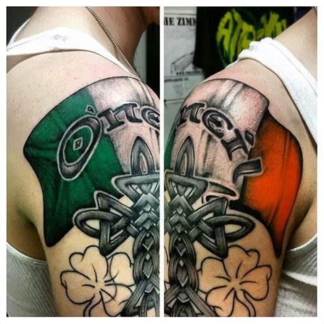 The type of irish tattoo image you see brandished about on biceps and shoulder blade during st patrick's day every year, washed down with a pint or twenty of guiness. 55+ Best Irish Tattoo Designs & Meaning - Style&Traditions ...