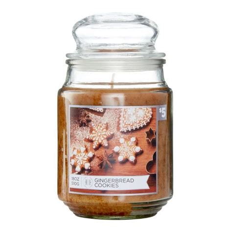 Dollar general mason jar wall decor. Gingerbread Cookies Jar Candle, 18 oz | Dollar General ...