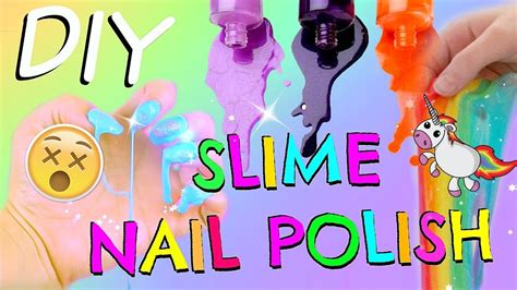 How to make slime without glue and borax! DIY Slime NAIL POLISH Without Glue I Schleim aus Nagellack selber machen I PatDIY