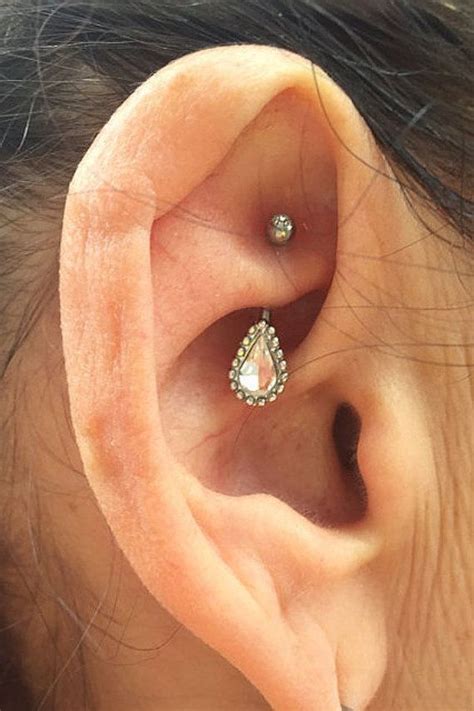 The rook is two spaces above your tragus with the daith in between. Rook earring jewelry 16g daith ring curved barbell ear ...