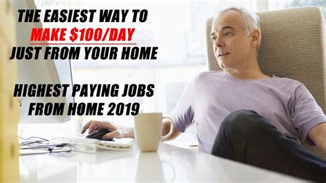 I will show you on this page, how to make money online. Work From Home Jobs | How to Make $100 Dollars a Day - YouTube