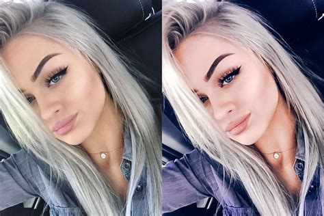 20 selfie lightroom presets, photoshop actions and luts cinematic features: Selfie Lightroom Presets Mobile Android iPhone + Desktop ...