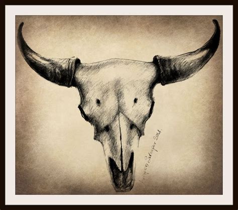 Pencil drawings | pencil drawings baby images, high definition pencil drawings. Skull of a bull | 2b pencil, Drawings, Skull