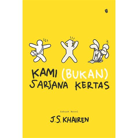 Cerita au twitter berjudul dikta dan hukum yang menggunakan karakter doyoung nct menjadi viral dan disukai banyak netizen, akhirnya diangkat menjadi novel! Kami (Bukan) Sarjana Kertas Karya JS Khairen - Gudang Baca