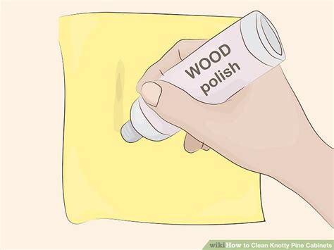 Prepare your cleaning solution most cabinet types, including metal, plastic laminate, painted wood, and vinyl cabinets, can be cleaned with a solution of liquid dish soap and warm water. How to Clean Knotty Pine Cabinets (with Pictures) - wikiHow