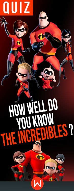 Mr dicker, the handler for the incredibles, erased violet from tony rydinger's mind. Quiz: How Well Do You Know "The Incredibles"? | Disney quiz, The incredibles, Disney trivia ...