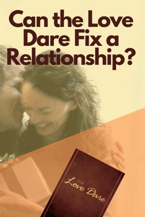 In sexless relationships, it's important to talk openly with one another to communicate what you both need (and seek help when it's necessary). Can The Love Dare Fix A Relationship? - The Healthy Marriage