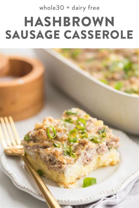 If you want to limit the spiciness, use regular paprika instead of smoked paprika and only 1 tsp of chili powder. Hashbrown and Sausage Whole30 Breakfast Casserole (Dairy ...