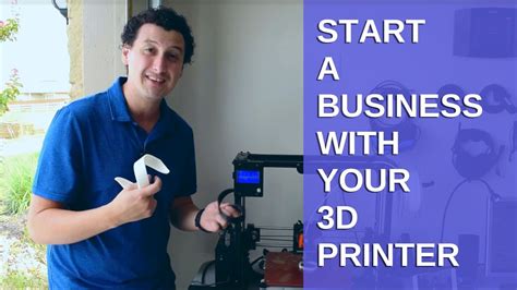 I'm a businessperson first, a 3d printer second and a writer, third. How to Make Money with a 3D Printer - YouTube