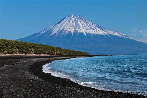Izu peninsula, shizuoka prefecture has numbers of beaches with pure white sand and crystal clear water. Indulgence in Superb Views of World Heritage Miho Beach in ...