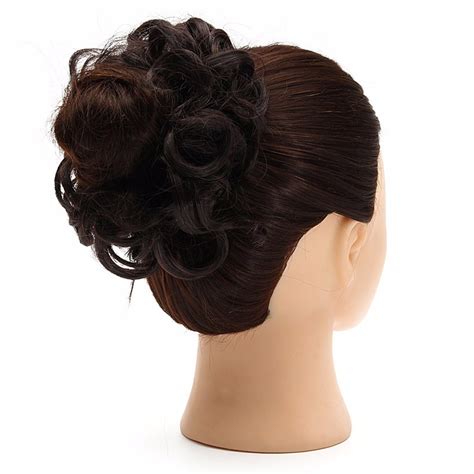 Romantic hair style #hairstyle #romantichairstyle (with images) | long hair styles, prom hairstyles for long hair, hair inspiration. Wholesale Buns Hair Piece Updo Bride Bun Natural Elastic ...