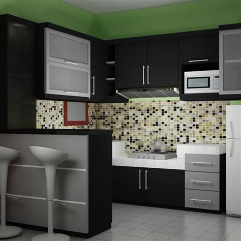 Desain ini pun juga cocok untuk ruangan yang tergolong sempit, lho. Harga & 70 Model Gambar Kitchen Set Minimalis | Pekanbaru ...