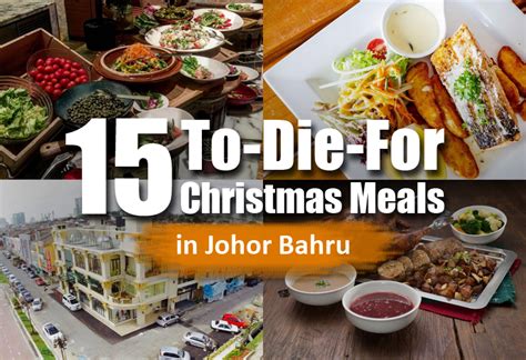 Tipping out wait staff and balancing the register at the end of the shift. 15 To-Die-For Christmas Meals in Johor Bahru - JOHOR NOW