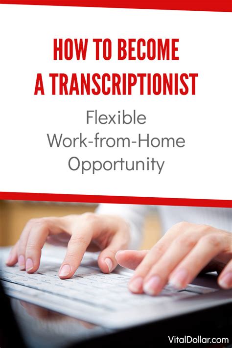 How to become a transcriptionist will give you a blueprint on the steps to transcription success, from understanding how the industry works to practicing with transcription software to build up your skills and finally how to land a job as a subcontractor for a transcription company. How to Become a Transcriptionist: Flexible Work-from-Home ...