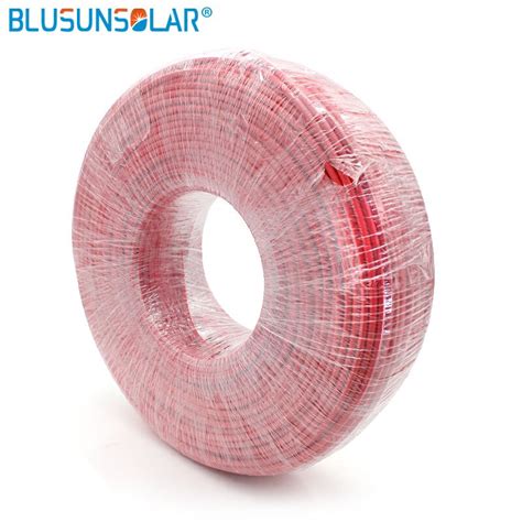 If it has a single metal wire core, it's a single stranded conductor and if it has a multiple wire core, it's a multi stranded conductor. Aliexpress.com : Buy Wholesales 250m/roll 4.0mm2 10 AWG solar battery cable wiring for solar ...