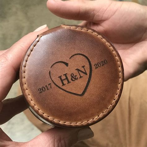 A wedding anniversary is the anniversary of the date a wedding took place. Personalised 3rd Anniversary Leather Gift By Ginger Rose ...