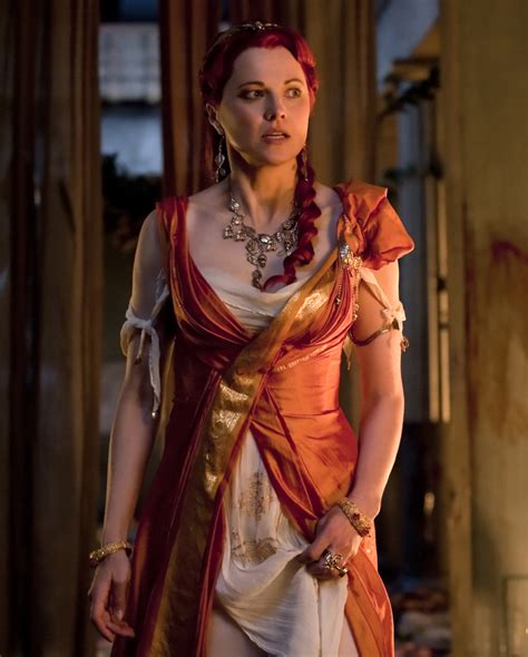 Vengeance which aired in the year 2012. Lucy Lawless: Lucretia Spartacus