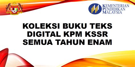 Buku teks sains tahun 6 mp3 & mp4. KOLEKSI Buku Teks Digital Kpm KSSR SEMUA TAHUN ENAM - My ...