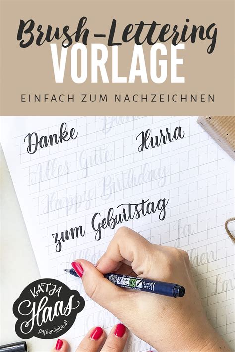 Handlettering freebie stuttgart kostenlos umsonst ausdrucken pdf lernen hochzeit vorlage. Brush-Lettering-Wörter zum Nachzeichnen bzw. Üben ...