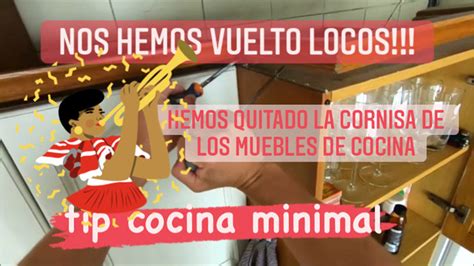 Selecciona el departamento que quieras buscar. Quitar la CORNISA de los muebles: Tip FÁCIL xa renovar tu ...