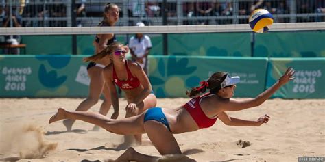 Access official olympic photos, video clips, records and results for the top beach volleyball medalists in the event beach volleyball men. Women's Beach Volleyball Team Navigates The Journey To ...