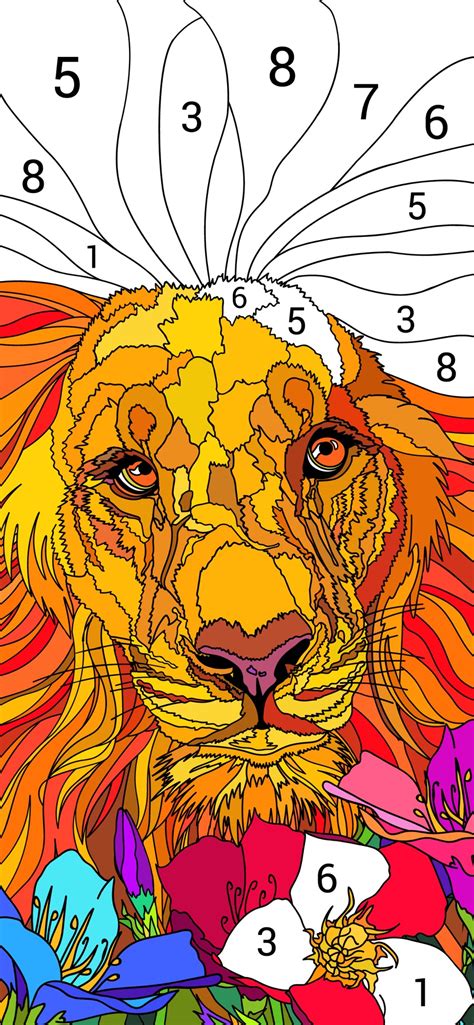 Finish the coloring work, you will look like a piece of art to present your eyes, you can share it with your friends to enjoy! Happy Color Color by Number for iOS - Free download and ...