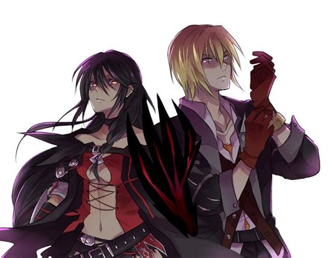 Late night upload and photo shop i should probably go too bed. Velvet & Eizen (Tales of Berseria) | Arte de personajes ...