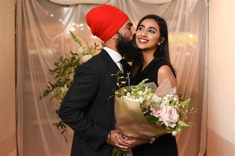 By looking at gurkiran kaur sidhu's instagram, we can see it was a glorious event. Jagmeet Singh Engaged to Brampton Fashion Designer ...