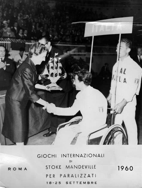 The rome 1960 paralympic games were a tremendous step forward in sport for athletes with physical disabilities. Pin su Paralimpiadi Roma 1960