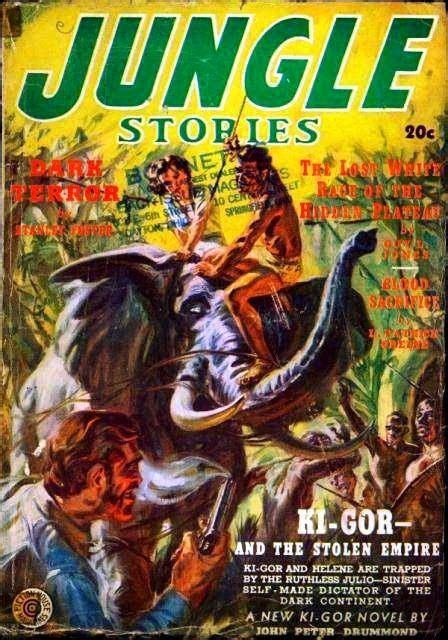 Cool & the gang jungle boogie (pulp fiction). Jungle Stories Pulp Fiction Magazine Cover | Fantasy board ...