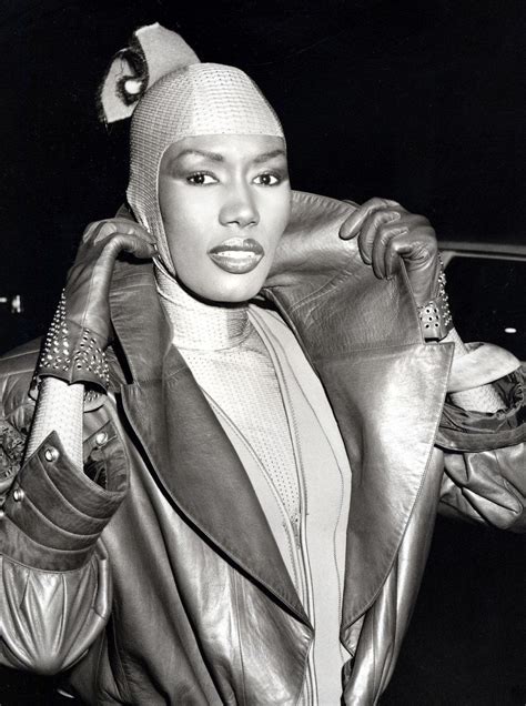 Manufacturer not explicitly stated but: Épinglé sur Grace JONES