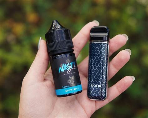 Now, you're ready to refill that. Who can make e-juice like Juul with nicotine salts in ...