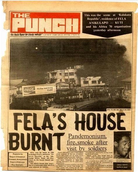 She also said she fell out with tinubu because she refused to cooperate with him to upstage the leaders of the group and what led to the split of afenifere is bola tinubu's presidential ambition. Fela Kuti Is The Greatest Political Activist And Artist ...
