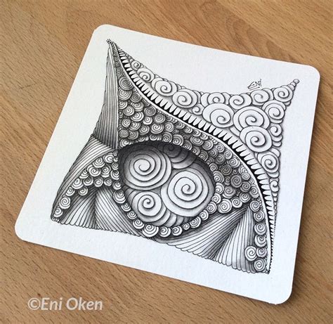 See more ideas about zentangle patterns, zentangle, tangle patterns. Printemps challenge • Learn to create great tangle shading • enioken.com | Zentangle patterns ...