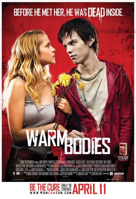 With much of the world's population now an undead horde, r is a young and oddly introspective zombie. Movie poster for Warm Bodies - Flicks.co.nz