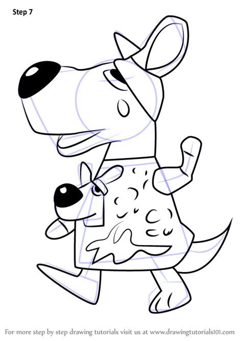 People with coyote totem are very adaptive to new situations. Learn How to Draw Sylvia from Animal Crossing (Animal Crossing) Step by Step : Drawing Tutorials