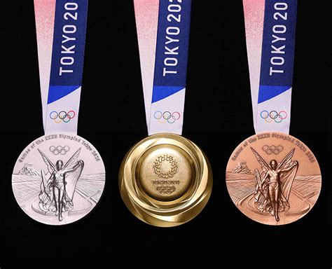 Quadro de medalhas tóquio 2020. Tóquio 2020 apresenta medalhas com materiais reciclados e ...