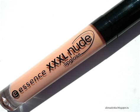 The cosmetic is heavily pigmented. Essence XXXL Nude Lipgloss #05 Just Nude! \ Блеск для губ ...