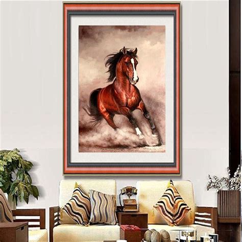 Explore cherryskin's photos on flickr. Running Horse Pasted Embroidery Pattern 5D Diy Diamond ...