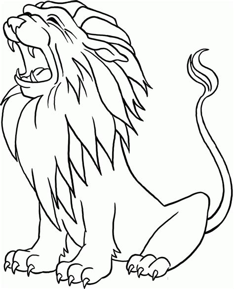 Lions are one of the most popular subjects for coloring. Library Lion Coloring Pages - Coloring Home