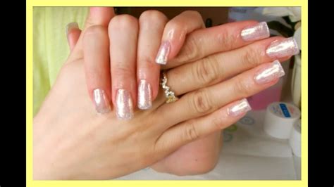 Spread the gel across your entire nail to complete the first coat. Gel Nails Fill In At Home DIY - YouTube