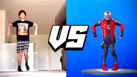 All *new* fortnite dances/emotes vs real life! Fortnite JayWalk Emote In Real Life - YouTube